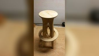 图纸封面-用胶合板制作的切割机用条凳