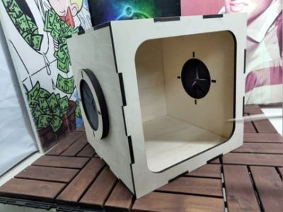 图纸封面-木制猜猜看盒子 CDR、DXF 和 PDF 矢量文件