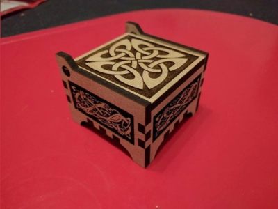图纸封面-木制空白戒指盒 DXF 文件