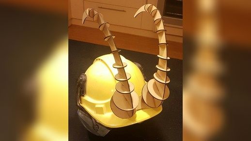图纸封面-洛基头盔 DXF 文件