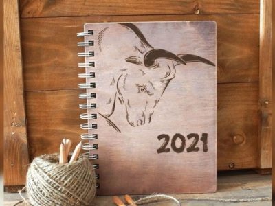 图纸封面-激光雕刻公牛图像 2021