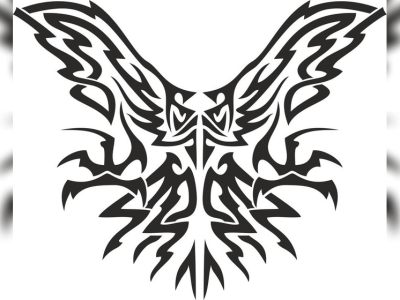 图纸封面-部落之鹰 CDR 文件
