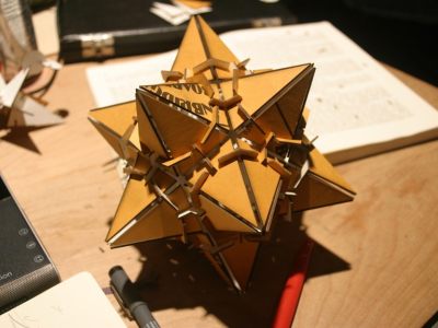 图纸封面-十二面体木质 DXF 文件