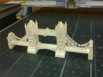 图纸封面-塔桥 3D 拼图
