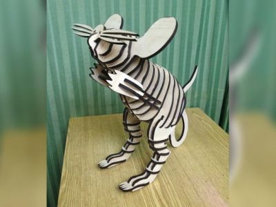 图纸封面-鼠标 3D 拼图