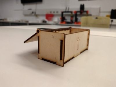 图纸封面-简单铰链盒 DXF 文件