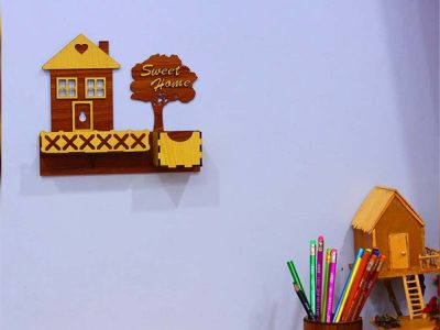 图纸封面-带存储架的墙面装饰屋 矢量文件