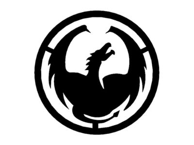 图纸封面-龙形圆剪影 DXF 文件