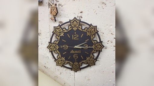 图纸封面-雕刻钟