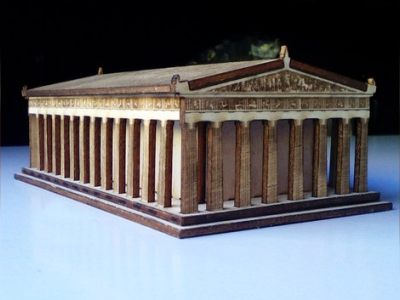 图纸封面-帕特农 3D 拼图