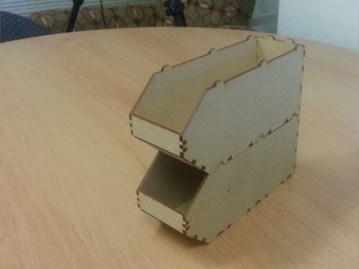 图纸封面-数控激光切割可堆叠木盒 DXF 文件