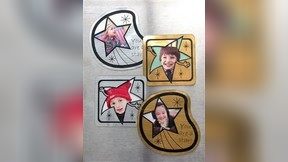 图纸封面-和雕刻冰箱照片磁铁矢量文件