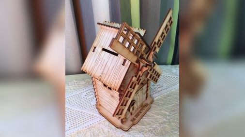 图纸封面-3D 风车