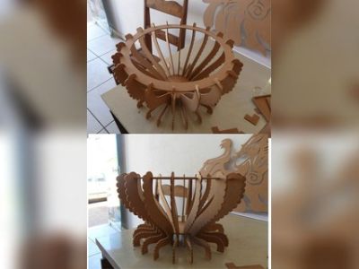 图纸封面-水果碗木质 DXF 文件