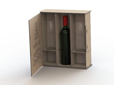 图纸封面-酒盒