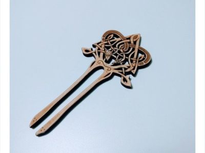 图纸封面-女士发卡 木梳设计 CDR 文件