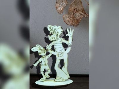 图纸封面-激光雕刻装饰元素、木质装饰矢量文件