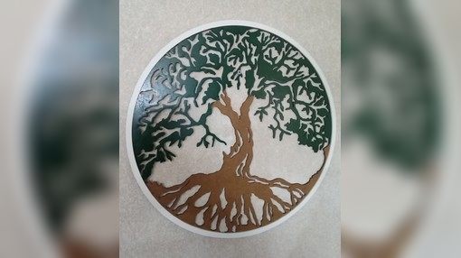 图纸封面-适合任何墙面的有趣装饰 生命之树