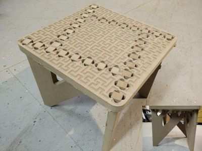 图纸封面-二叉树脚凳 CNC 激光切割