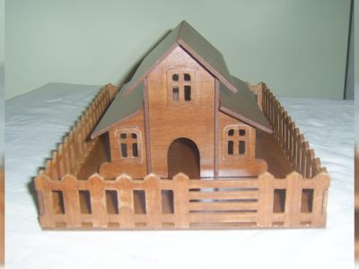 图纸封面-有栅栏的住宅 DXF 文件