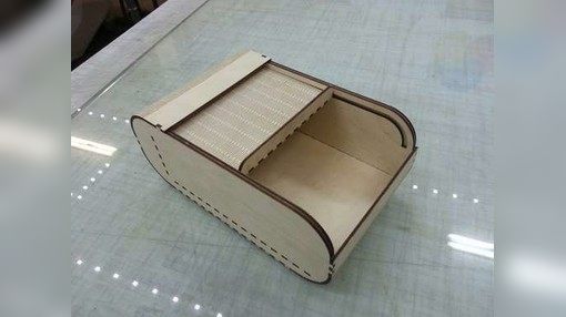 图纸封面-布局 - 带灵活盖子的面包箱