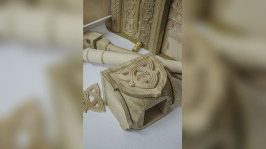 图纸封面-圆柱木雕