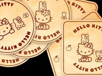 图纸封面-Hello Kitty 包激光切割