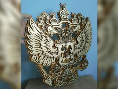 图纸封面-俄罗斯联邦多层徽章