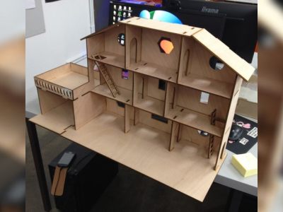 图纸封面-大型娃娃屋 Playmobil House