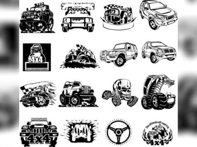 图纸封面-4×4贴纸下载合集