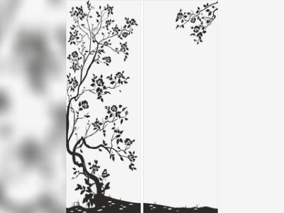 图纸封面-夜间无缝喷砂图案