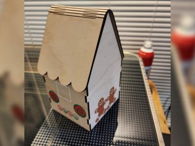 图纸封面-木制姜饼屋