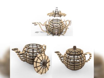 图纸封面-茶壶拼装模型