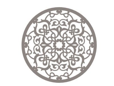 图纸封面-金属艺术与墙面装饰曼陀罗格栅图案