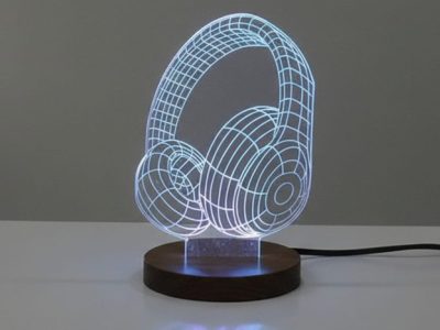 图纸封面-耳机3D视错觉灯带底座